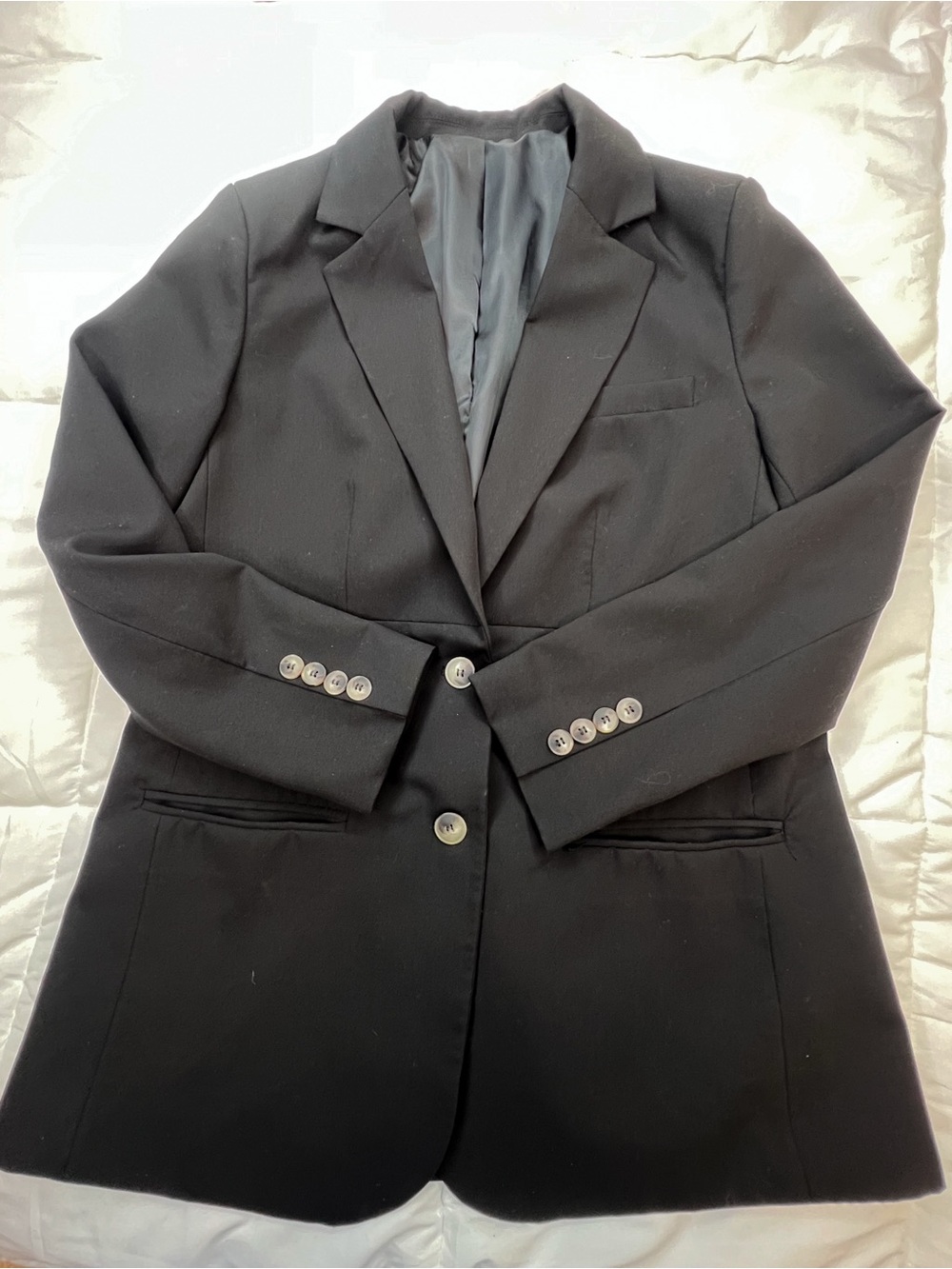 Classic Women's oversized Black Blazer Jacket